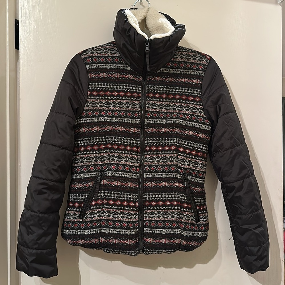Collection B by Bernardo Sweater Puffer Jacket Size S